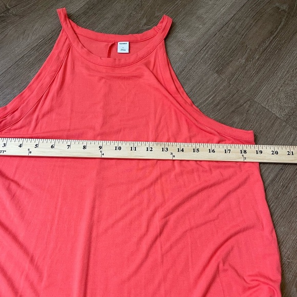 Old Navy Bundle Of 2 Jersey Knit Dresses ~ Teal & Coral ~ Women’s Size Large - Picture 16 of 16